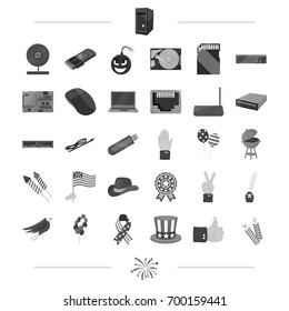 progress, achievements, tourism and other web icon in black style. leisure, business, technology icons in set collection.