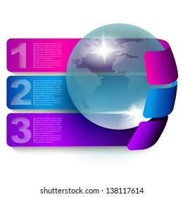 Progress Background / Product Choice or Version. Vector illustration