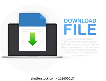 Progress bar of file copying. Download file.