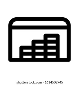 progress bar icon isolated sign symbol vector illustration - high quality black style vector icons
