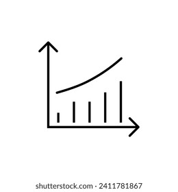 Símbolo de esquema simple de barra de progreso para sitios Web. Adecuado para libros, tiendas, tiendas. Actrazo editable con un estilo de contorno minimalista. Símbolo de diseño 