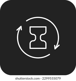 Progress Data analysis icon with black filled line style. improvement, graphic, performance, process, growth, motivation, strategy. Vector illustration
