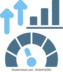 Progress Glyph Two Colour Icon
