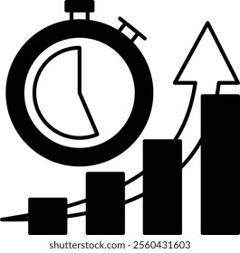 Progress Icon - Black Filled Style - Meritocracy Theme