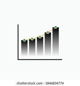 Progress Icon. Infographic Element Symbol - Vector Logo Template.