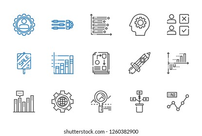 Progress Icons Set Collection Progress Line Stock Vector (Royalty Free ...