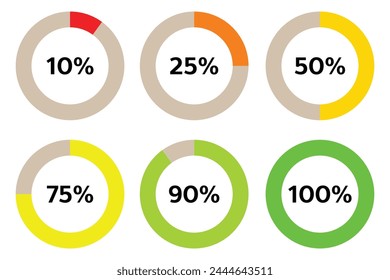 The progress of loading icon, processing of working sign, downloading symbol