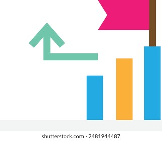 Progress Loading Waiting Icon Vector Flat Illustration