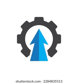 Diseño de imágenes de logotipo de progreso