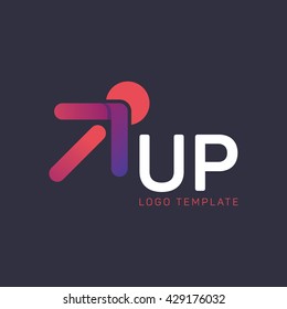 Progress Logo Template. Innovation Logo. Start Up Logo