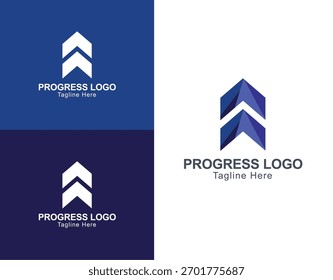 logotipo de progresso, seta para cima, seta, sinal