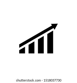 Progress report icon vector graphic illustration