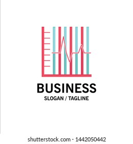 progress, report, statistics, patient, recovery Flat Color Icon Vector