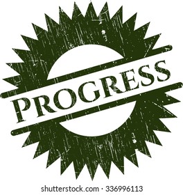 Progress rubber grunge seal