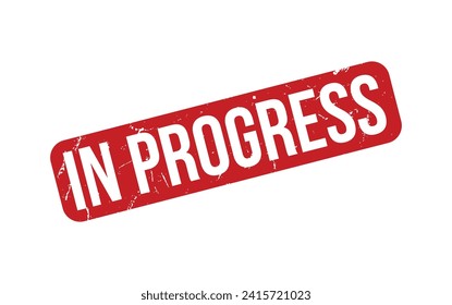 Gummistempelsiegel in Progress