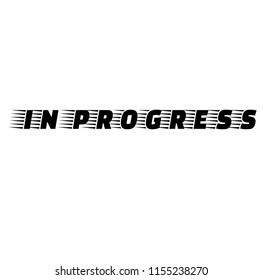 In Progress stamp