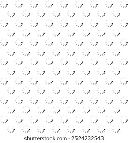 Progresso, etapas, indicador de fases. Pré- carregador, forma de buffer. Círculo, etapa de vetor de ícone de carregamento circular e padrão de repetição.