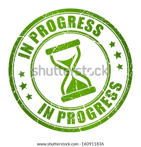progress vector stamp stock vector royalty free 160911836
