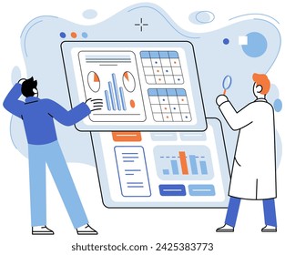 Progressive business vector illustration. Finance and economy are foundations in realm progressive development Strategy, architect designing blueprint for progressive business ventures Innovation