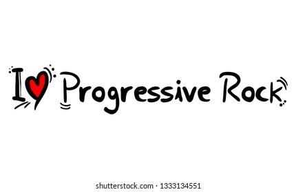 Progressive Rock music style love