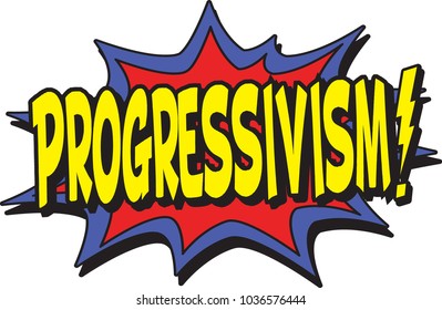 Progressivism Comic Burst