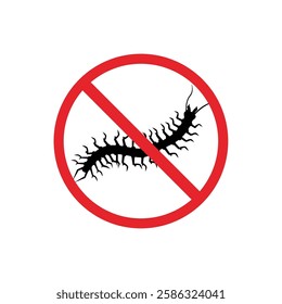  prohibited and dangerous signs. caterpillar danger. it is forbidden to bring caterpillar