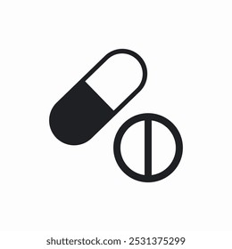 prohibited drug icon sign vector