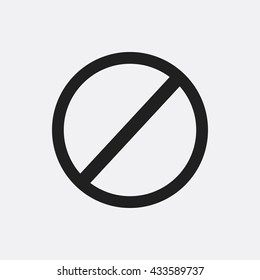 Prohibited Icon