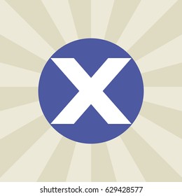 prohibited icon. sign design. background