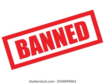 Prohibited rubber stamp. Red Prohibited rubber grunge stamp vector illustration - Vector