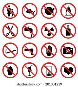 Prohibited Signs