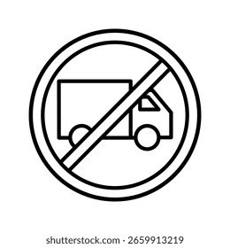  Está prohibido usar el icono de camiones sobre fondo blanco