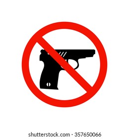 Prohibiting sign.