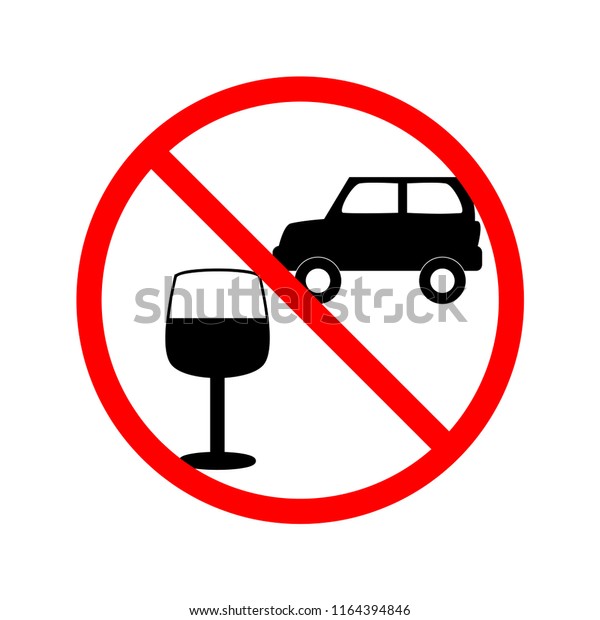Prohibiting sign Car and glass\
icon
