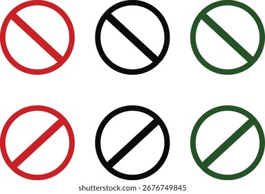 Symbolsatz für Verbotsverbot