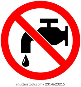 icono de prohibición diseño único, vector de diseño