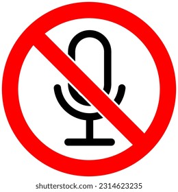 icono de prohibición diseño único, vector de diseño