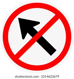 icono de prohibición diseño único, vector de diseño
