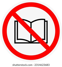 icono de prohibición diseño único, vector de diseño