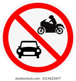 icono de prohibición diseño único, vector de diseño