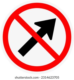 prohibition icon single design, design vector