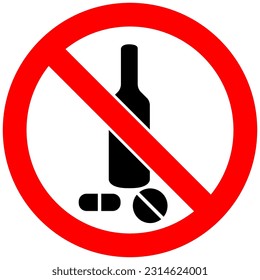 prohibition icon single design, design vector