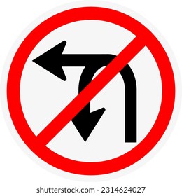 icono de prohibición diseño único, vector de diseño