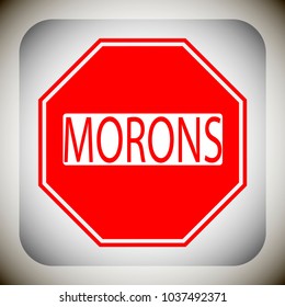 prohibition sign, danger, symbol, danger, red, button key