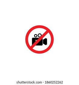prohibition sign icon set vector symbol