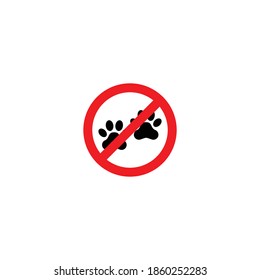 prohibition sign icon set vector symbol