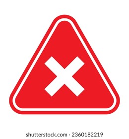 icono de prohibición ilustración de diseño vectorial ilustración de diseño en estilo plano moderno adecuado para su web de diseño