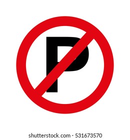 prohibition sign isolated icon vector illustration design