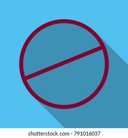 Prohibition Sign Template