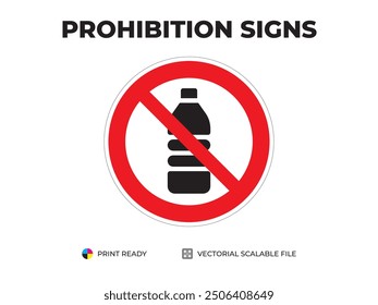 Prohibition signs. No entry with drinks. Indicatoare de interzicere. Interzis accesul cu băuturi. Запрещающие знаки. Запрещается вход с напитками.